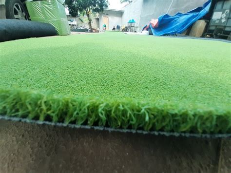 Jual Karpet Rumput Sintetis Mini Golf Green Premium Keriting Tebal Di