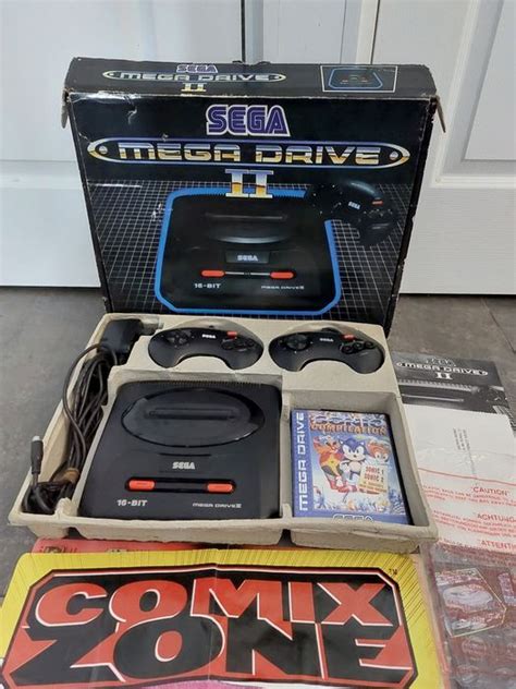 Sega Sega Megadrive Ii Console With Games In Original Catawiki