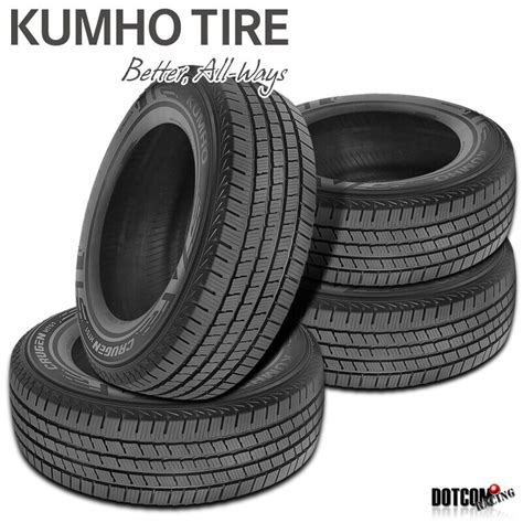 4 X New Kumho Crugen Ht51 25565r17 110t All Season Highway Tire Ebay