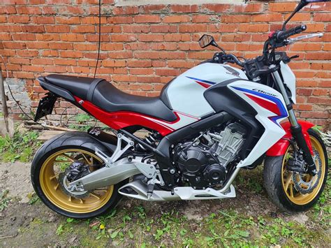 Купить б у Honda CB F инжектор передач в Москве белый naked bike года на Авто ру ID