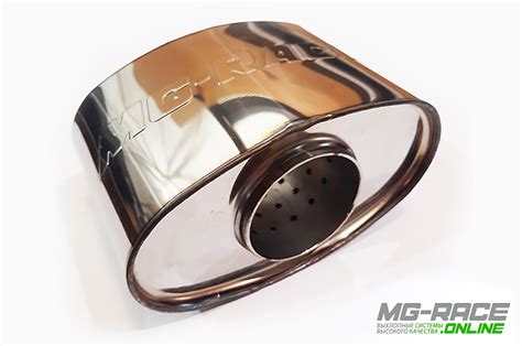 Пламегаситель коллекторный овальный GK-169x120 - купить