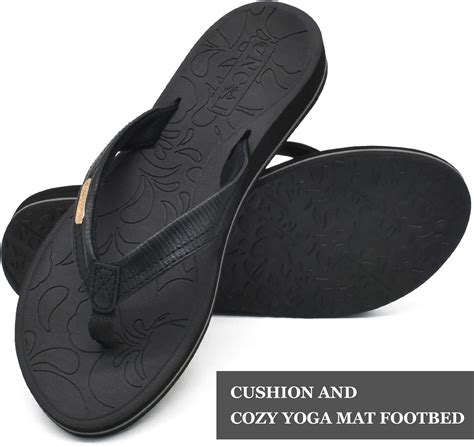 Buy ONCAI Flip Flops For Women Yoga Mat Comfortable Beach Thong Sandals