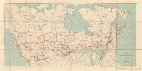 Hudson's Bay Company, Map of the Dominion of Canada Showing the ...