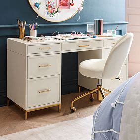 Blaire Smart Storage Desk Pottery Barn Teen