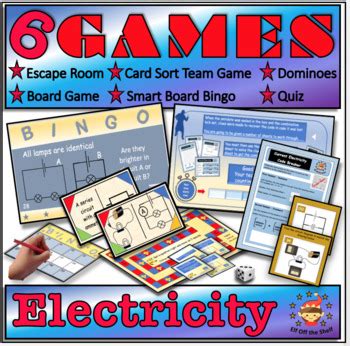 Current Electricity - Games Compendium by Elf Off the Shelf | TpT