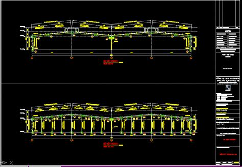 NhÀ XƯỞng 80m X 120m HoÀn ThiỆn BẢn VẼ Acad VÀ Pdf TẢi MiỄn PhÍ Cơ