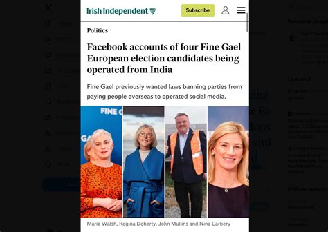 Fianna Fáil Running Scared. – Over Dee Wall