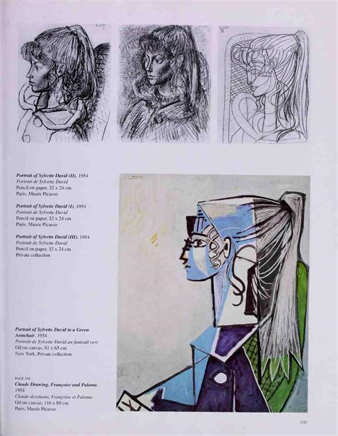 Pablo Picasso Signed Hand Numbered Limited Edition Lithograph Print Portrait Of Sylvette David