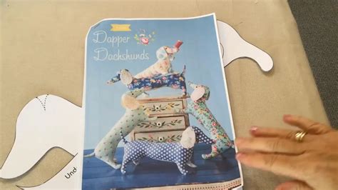 Tilda Dapper Dachshund Step By Step Tutorial