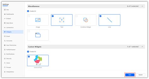 Custom Widget Settings Embedded Bi Bold Bi Docs