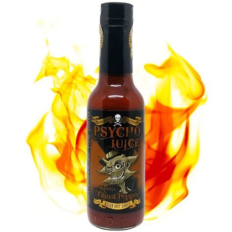Hot Sauce Psycho Juice Chipotle Ghost Pepper