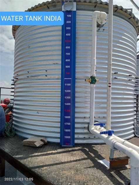 Waste Water Storage Zincalume Steel Tank More Than 50000 L At Rs 4