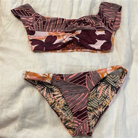 Maaji Swim Maaji Reversible Bikini With Cheeky Bottoms Poshmark