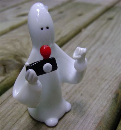 Vintage Ghost Hand Blown Glass Halloween White Sheet Ghost Etsy Glass Blowing Hand Blown