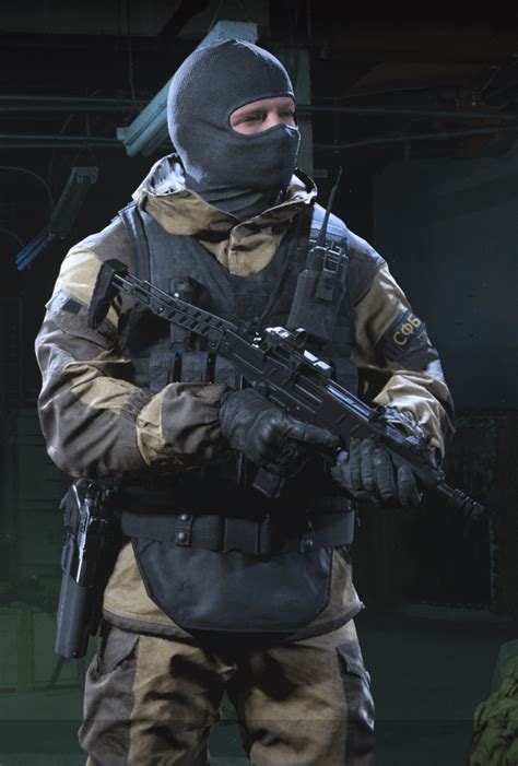 Cod Mw 2019 Russian Smg Operator Cosplay Gear R Tacticalgear