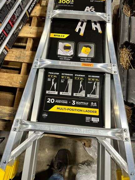 Gorilla Ladders Ft Reach Mpxa Aluminum Multi Position Ladder