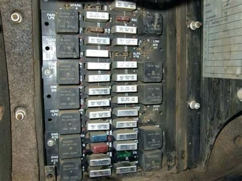 Kenworth T Fuse Panel Diagram