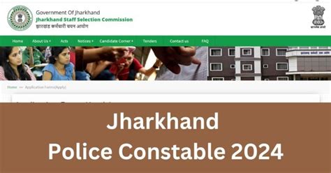 Jharkhand Police Constable Recruitment 2024 Notification Released