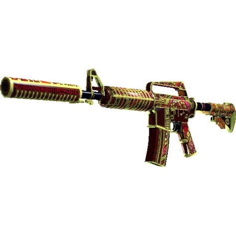 M4a1 消音型 女火神之炽焰 破损不堪cs2饰品交易网易buff