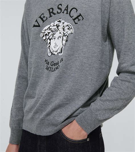 Verkauf Versace Pullover Medusa Herren Auf Lager