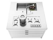 ISLAND UNIT 130 FUNCTIONALITY By ALPES INOX