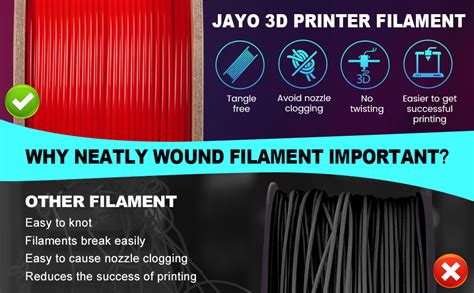 Jayo Pla Kg Filament Consommables Nozzler