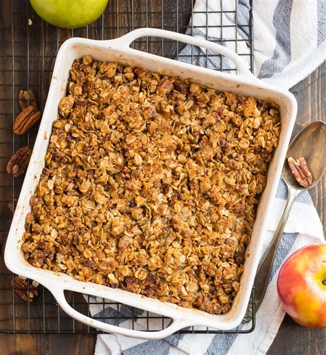 Gluten Free Apple Crisp WellPlated