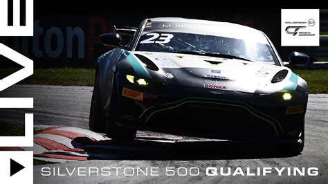 Live Qualifying Silverstone Intelligent Money British Gt