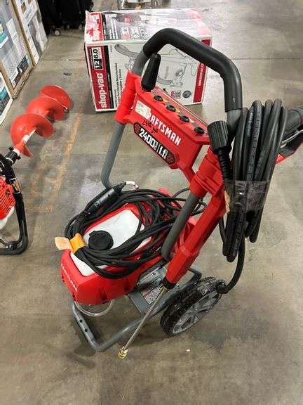 Craftsman 2400 Psi Pressure Washer Sierra Auction Management Inc