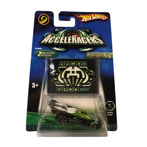 Mattel Toy Cars Hot Wheels Acceleracers Flathead Fury Racing Property Room
