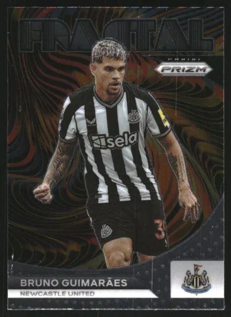 2023 24 PANINI PRIZM English Premier League Fractale 4 Bruno Guimaraes