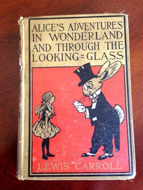 Alices Adventures In Wonderland And Through The Looking Glass Vintag