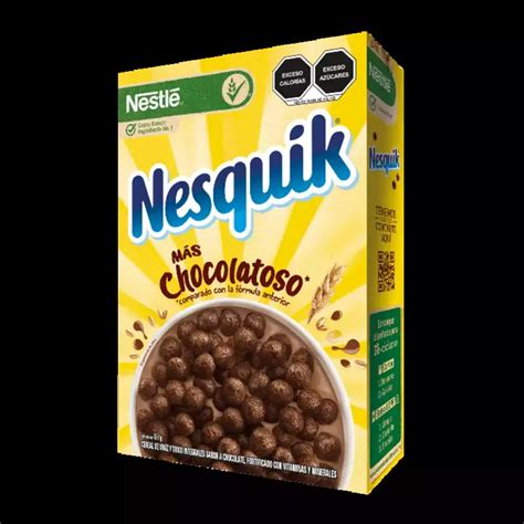 Nesquik® Chocolatoso ¡ahora Con Más Chocolate Cereales Nestlé