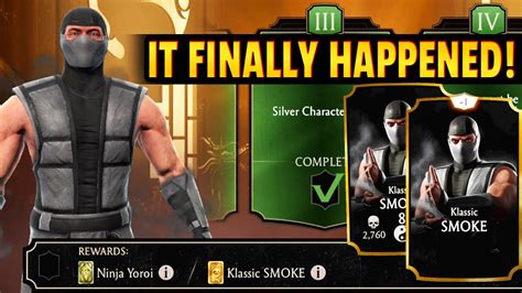 Mk Mobile Klassic Smoke Challenge Is Here And Netherrealm Found A Way