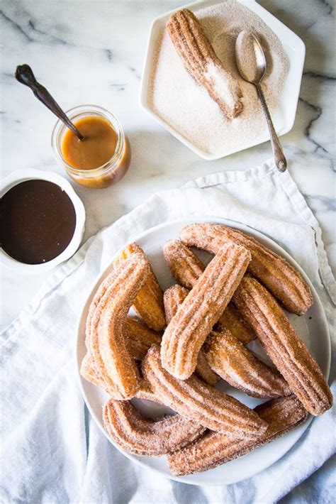 These Homemade Churros + Caramel Sauce Make Weekend Dreams Come True ...