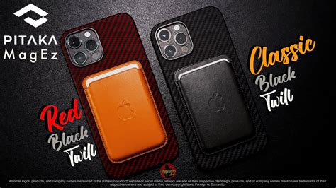 The New Pitaka Magez Aramid Fiber Cases For Iphone Pro Max Black