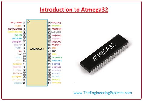 Introduction To Atmega The Engineering Projects