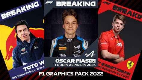 F1 BREAKING news graphics template pack 2022 [500+ downloads]