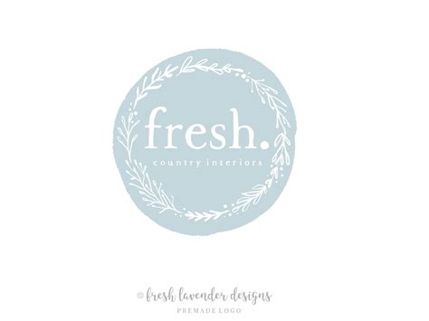 Farmhouse Logo Rustic Logo Custom Logo Logo Design Premade | Etsy