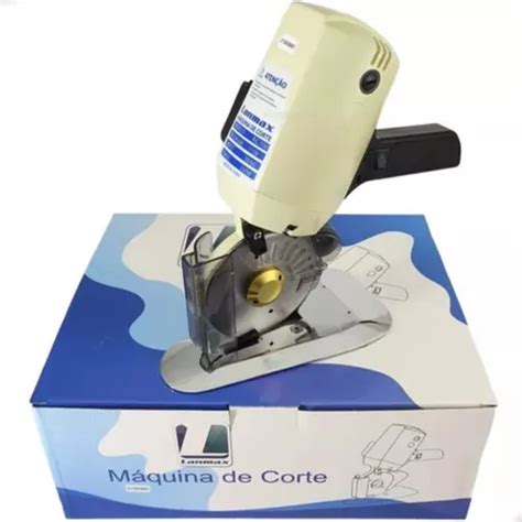 Máquina De Cortar Tecidos 4 Pol Rc 100 Lanmax 300w Têxtil