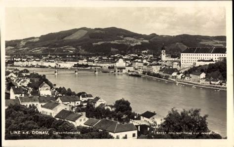 Ansichtskarte Postkarte Linz Donau Oberösterreich akpool de