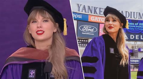 Taylor Swift Receives Honorary Doctorate Degree Delivers Speech At Nyu