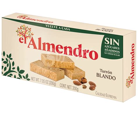 El Almendro Turron Blando S Azu A Ad El A G