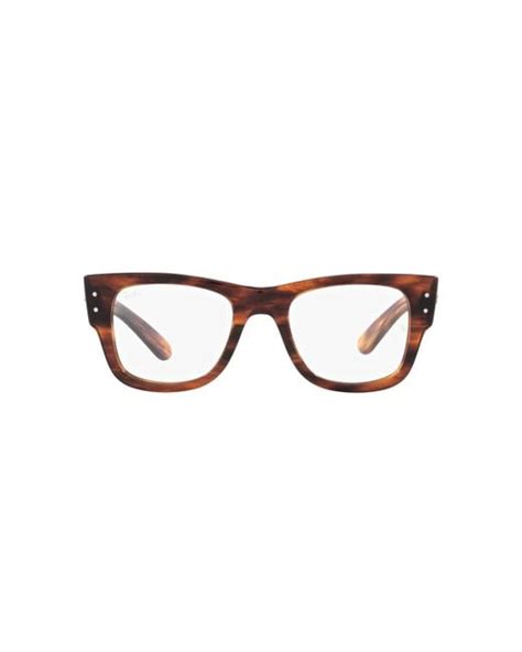 Ray Ban Rx0840v Mega Wayfarer Square Prescription Eyewear Frames In