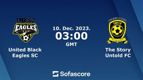 United Black Eagles SC Vs The Story Untold FC Live Score H2H And