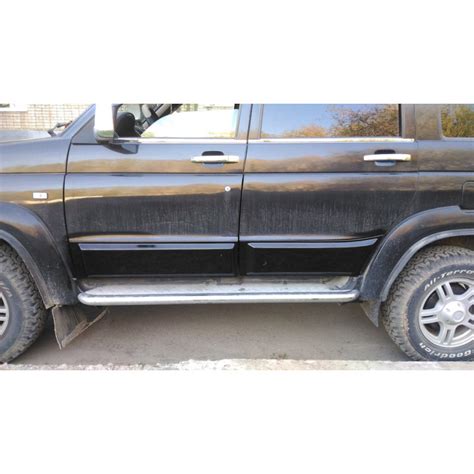 Молдинги дверей нижние УАЗ Патриот (к-т 4 шт) - купить с доставкой в ...