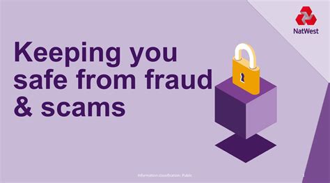 Natwest Keeping Safe From Frauds And Scams