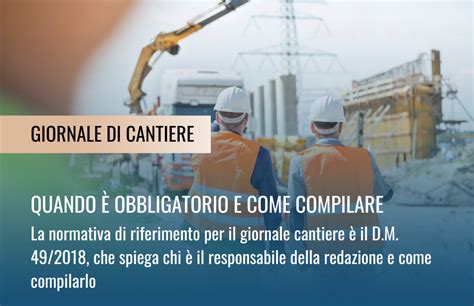 Giornale Cantiere Modelli E App Gratuiti