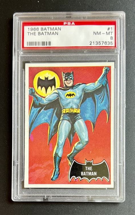 Topps Batman The Batman Rookie Card Psa Nm Mint Antique Price