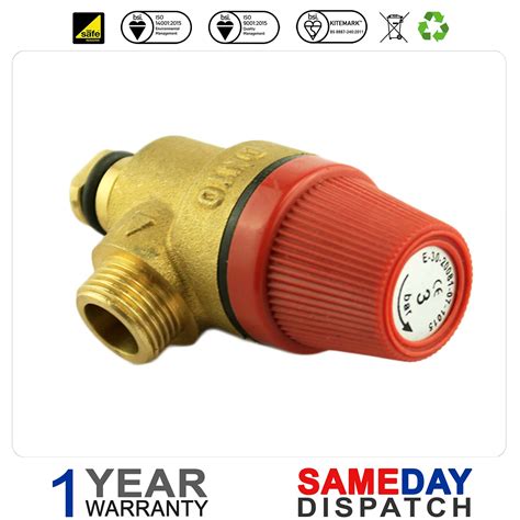 Ariston Pressure Relief Valve Prv 61312668 National Boiler Spares